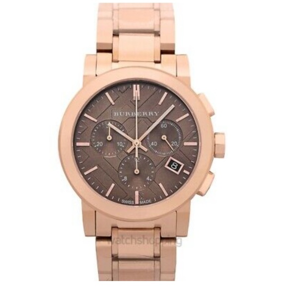 Burberry Watch - The City Taupe Check - Picture 7 of 12